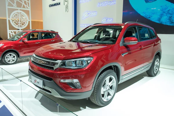 Changan cs 75 Światowa premiera — Zdjęcie stockowe