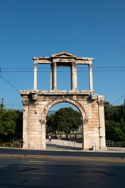 Ancient Hadrian's Arch — Stock Photo, Image