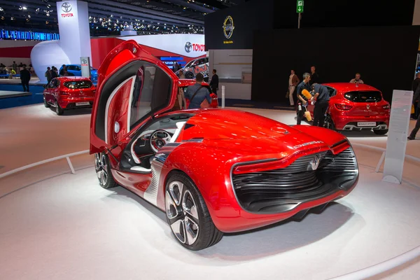 Samochód koncepcyjny Renault dezir — Zdjęcie stockowe