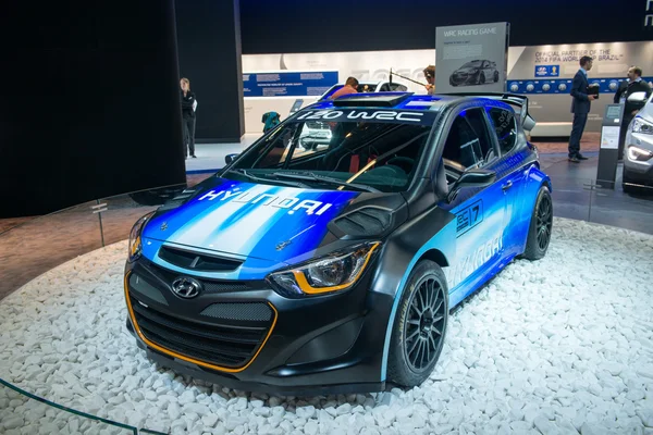 Hyundai wrc racing bil — Stockfoto