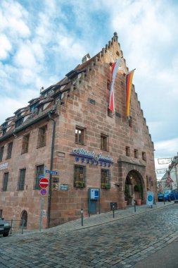 Nürnberg'deki eski şehir mimarisi