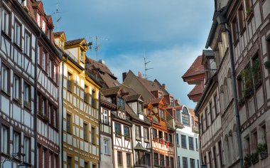 Nürnberg'deki eski şehir mimarisi