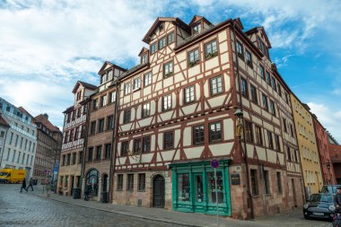 Nürnberg'deki eski şehir mimarisi