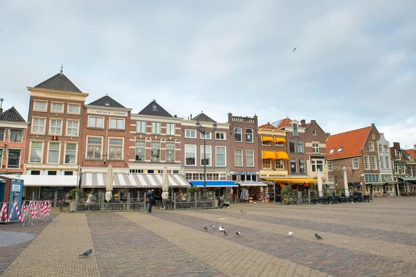 Altes haus in delft — Stockfoto