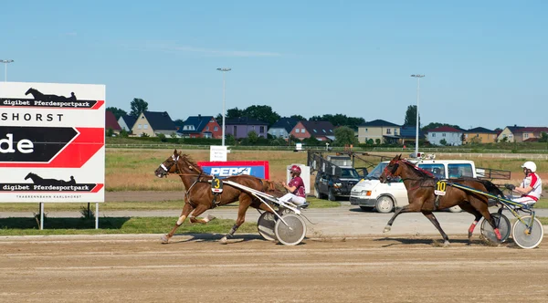 Trabrennsport, Berlin — Stockfoto