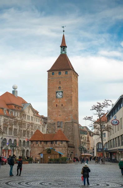 Torre Blanca en Nurnberg — Foto de Stock