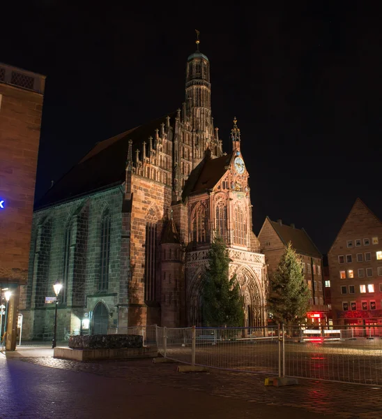 Iglesia Frauenkirche, Nurnberg — Foto de Stock
