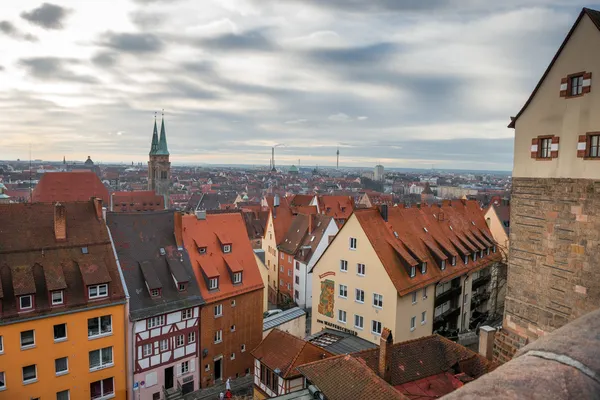 Aerial panorama of Nurnberg — Stock Photo, Image