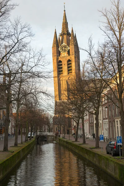 Vieille église à Delft — Photo