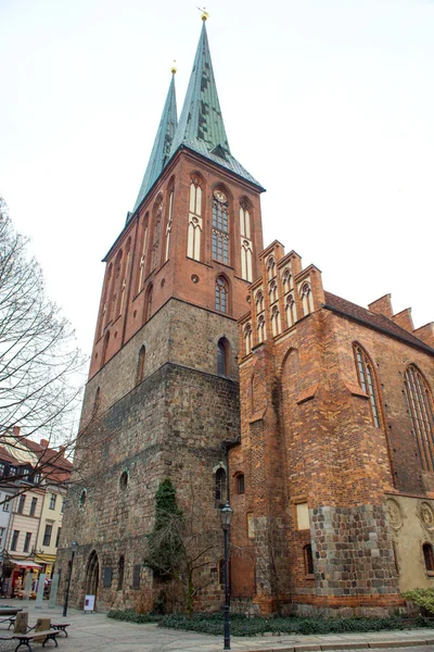 St nicholas kilise, berlin — Stok fotoğraf