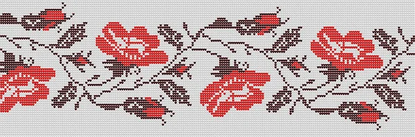 Ukraynalı tarzı bitkisel süsleme