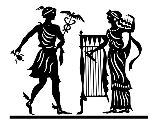 Yunan tarzında arkaplan