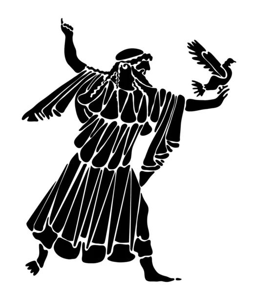 dövme bir güvercin ile Yunan