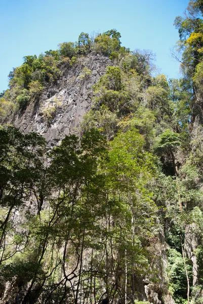 Mur de calcaire île — Photo