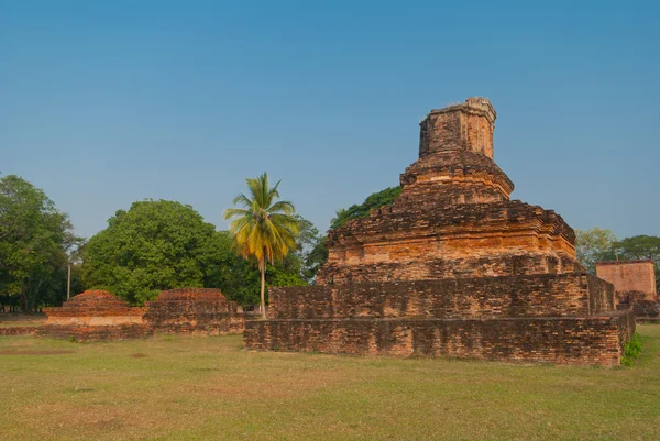 Ruínas do templo budista — Fotografia de Stock