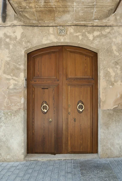 Wooden door — Stock Photo, Image