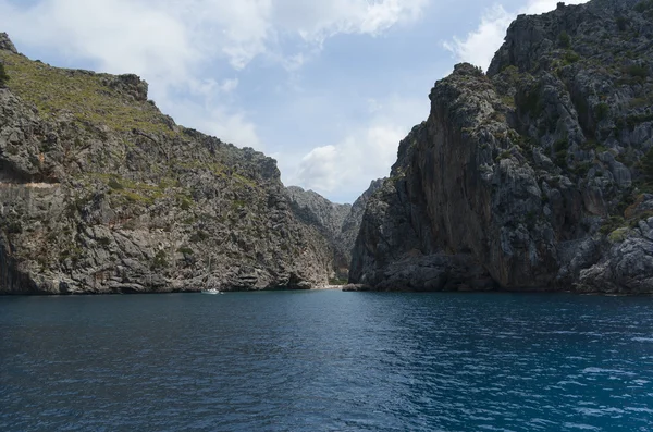 Bahía de Sa Calobra — Foto de Stock