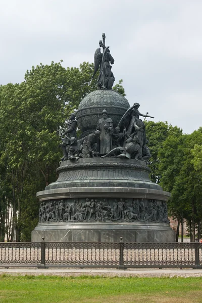 Denkmal für das Jahrtausend Russlands — Stockfoto