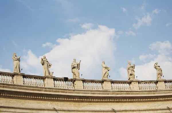 The Vatican Bernini's colonnade in Rome — Stock Photo, Image