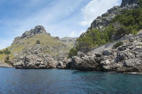 Bahía de Sa Calobra — Foto de Stock