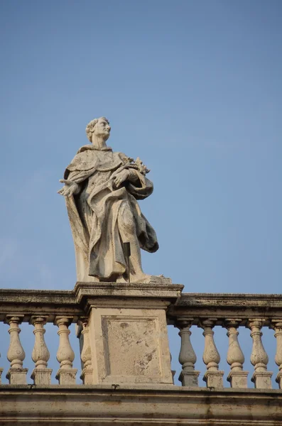 Il colonnato del Vaticano Bernini a Roma — Foto Stock