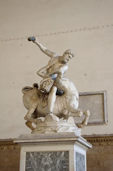 Hercules och centaur nessus — Stockfoto