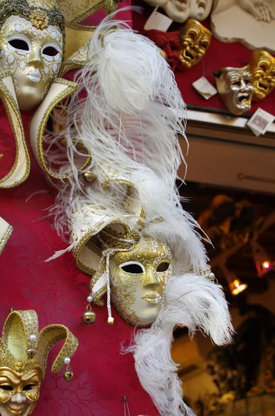 Wenecka maska dekorowane — Zdjęcie stockowe