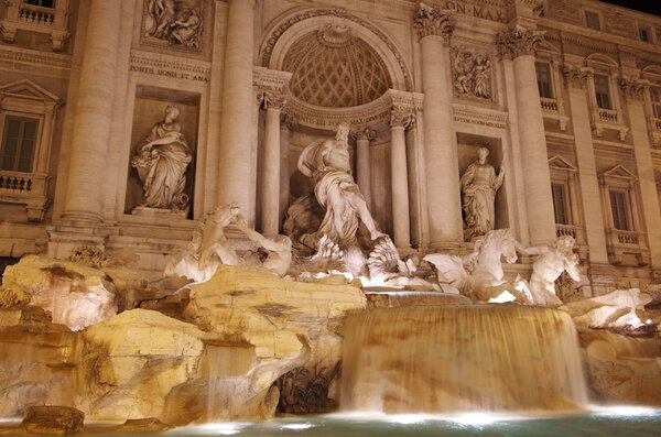 Trevi fountain