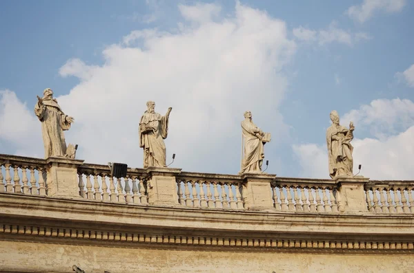 Het Vaticaan bernini colonnade in rome — Stockfoto