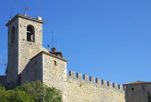 Guaita hrad v san Marinu — Stock fotografie