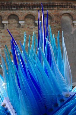 Mavi murano cam