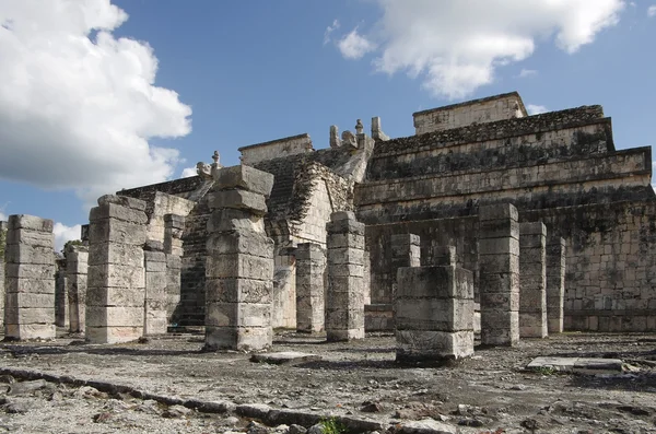 Tempel van de krijgers — Stockfoto