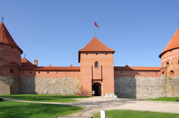 Medeltida slottet i trakai — Stockfoto