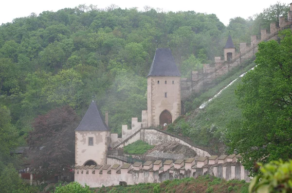 Castillo de Karlstejn — Foto de Stock