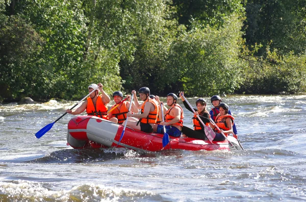 Whitewater rafting — Stock Photo, Image