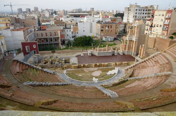 Anfiteatro romano a Cartagena — Foto Stock