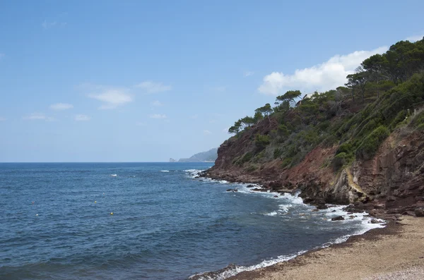 Akdeniz kıyıları. — Stok fotoğraf