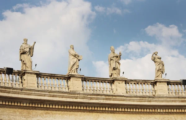 Het Vaticaan bernini colonnade in rome — Stockfoto