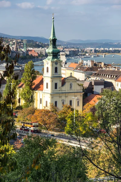 Будапешт Венгария Октября 2019 Года Вид Исторический Центр Будапешта Столицы — стоковое фото