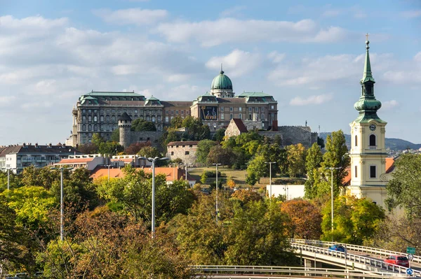 Budapest Hungary Ekim 2019 Buda Şatosu Macaristan Budapeşte Kentindeki Macar — Stok fotoğraf