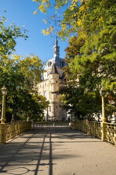 Kilátás Budapest Történelmi Központjára Magyarország Fővárosára — Stock Fotó