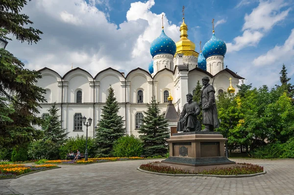 Kazan Kremlin Katedrali Kazan Rusya — Stok fotoğraf
