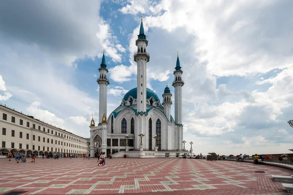 Kazan Rusia Julio 2018 Mezquita Kul Sharif Una Las Mezquitas — Foto de Stock