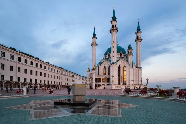 Kul Şerif Camii Rusya Nın Büyük Camilerinden Biri Kazan Tataristan — Stok fotoğraf
