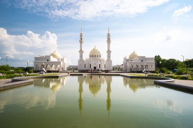 Rusya 'nın Tataristan cumhuriyetindeki Bulgar kentindeki Beyaz Cami