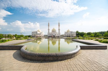 Rusya 'nın Tataristan cumhuriyetindeki Bulgar kentindeki Beyaz Cami