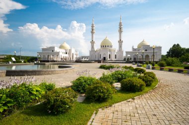 Rusya 'nın Tataristan cumhuriyetindeki Bulgar kentindeki Beyaz Cami