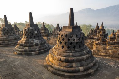 Borobudur, Endonezya 'nın başkenti Cava' da 9. yüzyıl Mahayana Budist tapınağıdır. Burası dünyanın en büyük Budist tapınağı..