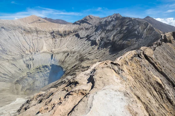 Crater Mount Bromo Active Volcano Bromo Tengger Semeru National Park — Stock Photo, Image