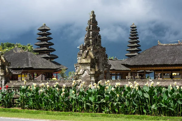 Het Tempelcomplex Pura Ulun Danu Beratan Pura Bratan Een Belangrijke — Stockfoto